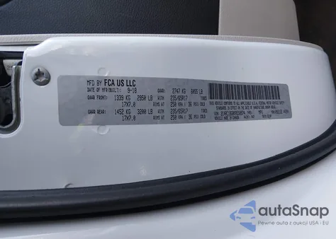 2019 Chrysler Pacifica Touring L z USA, uszkodzony, nr VIN 2C4RC1BG8KR550974